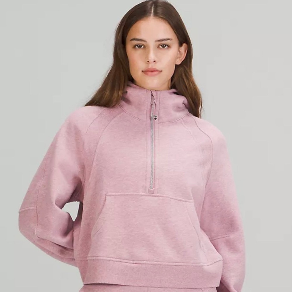 Lululemon Scuba Oversized Half Zip Hoodie Womens Size Medium / Large